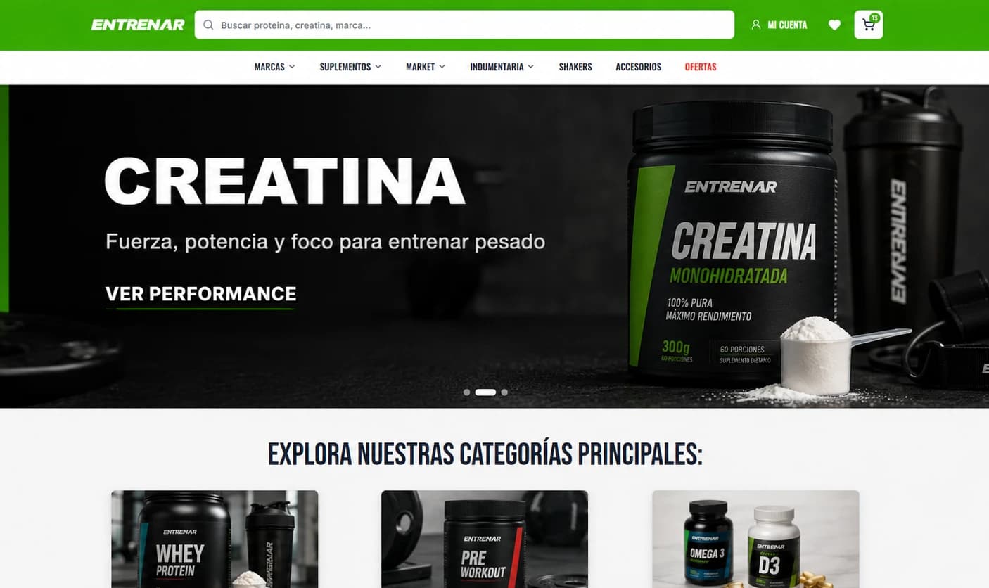 Main view of the EntrenAR project